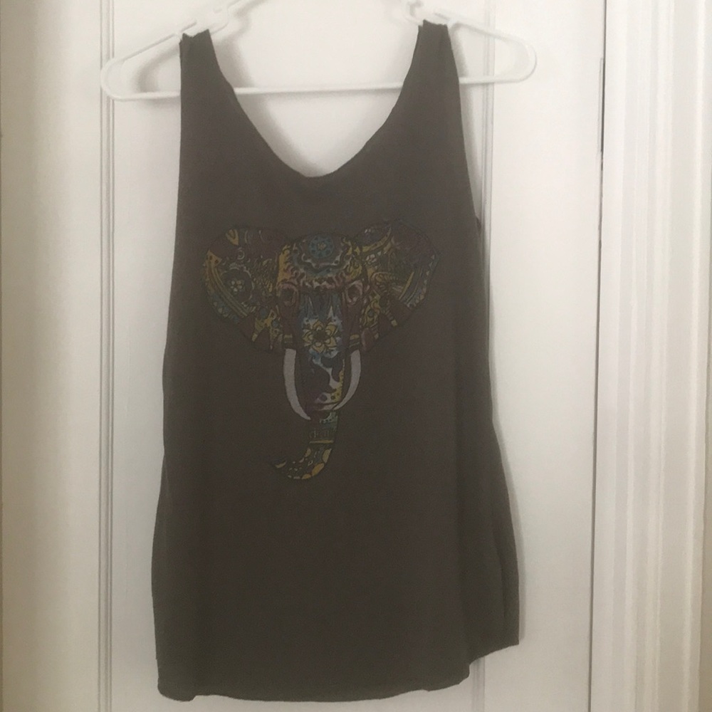 Boho Elephant Tank